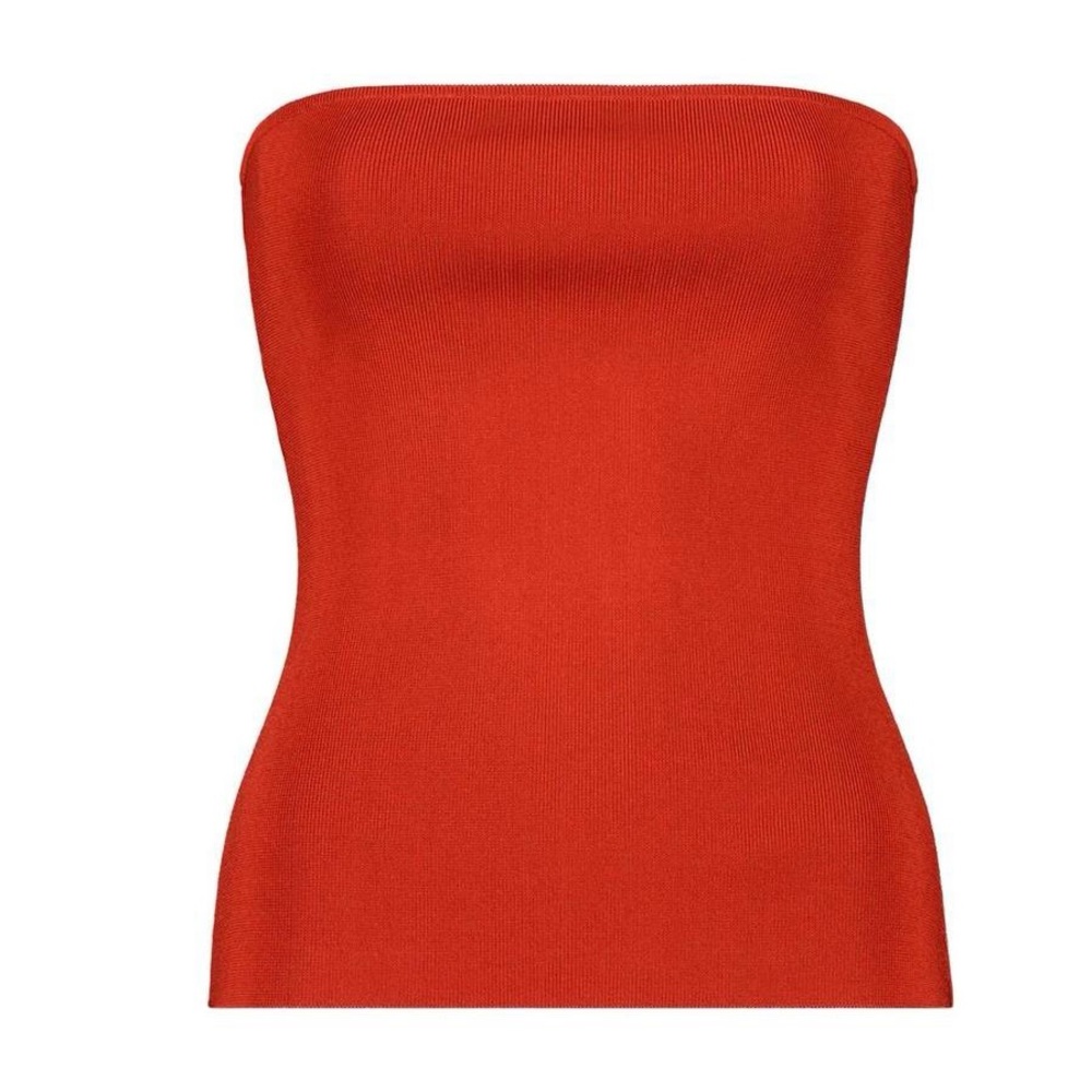Malageta George Top Red Vermillion